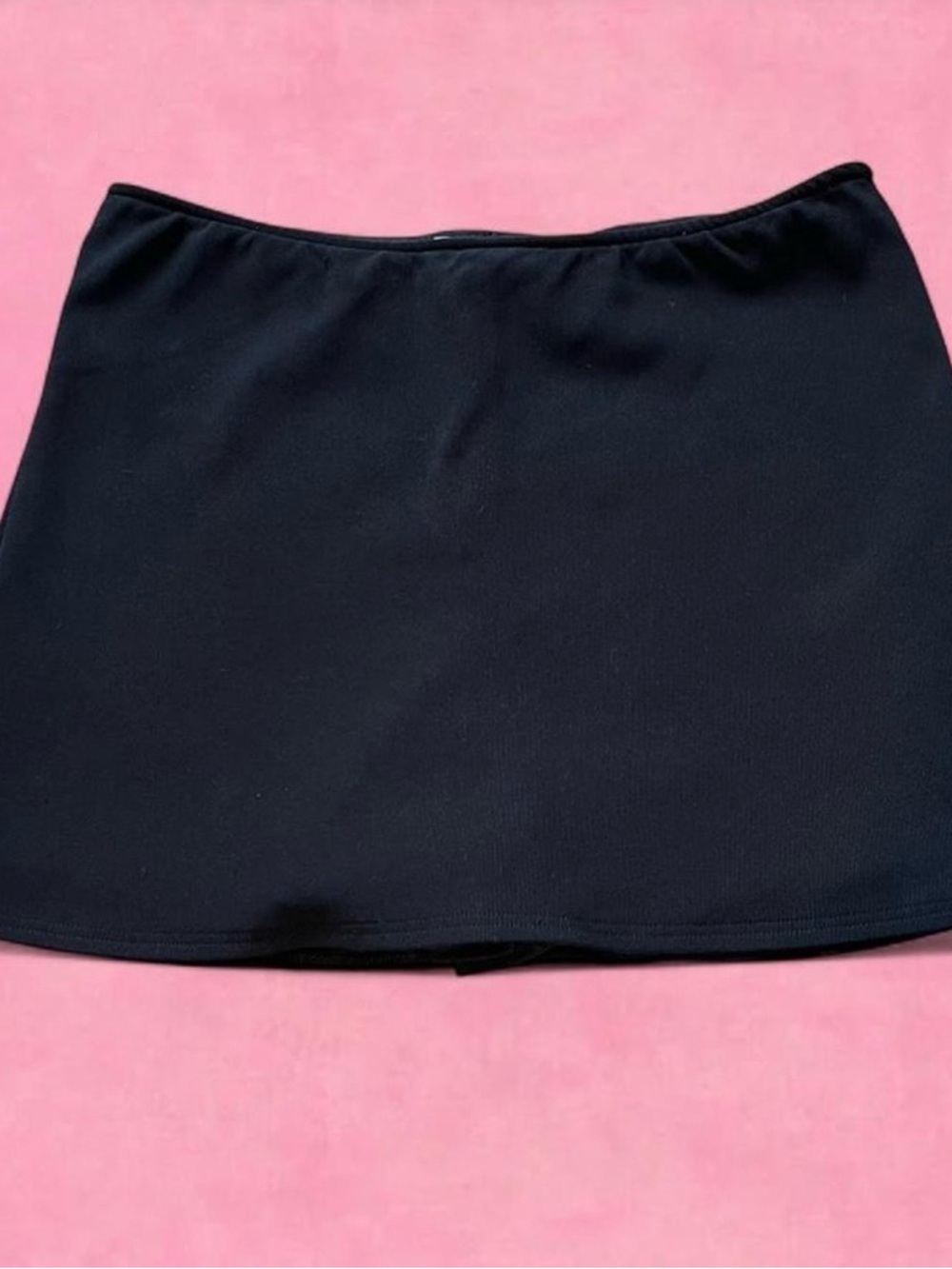 Derek Heart Black Athletic Skort